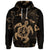 Custom Hawaiian Map Kanaka Hibiscus Turtle Gold Polynesian Hoodie - Polynesian Pride