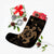 Hawaiian Map Kanaka Hibiscus Turtle Gold Polynesian Christmas Stocking - AH - Polynesian Pride