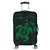 Hawaiian Map Kanaka Hibiscus Turtle Green Polynesian Luggage Covers - AH Black - Polynesian Pride