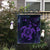 Hawaiian Map Kanaka Hibiscus Turtle Purple Polynesian Flag - AH - Polynesian Pride