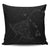 Hawaiian Map Kanaka Manta Ray Polynesian Pillow Covers Gray - AH Pillow Covers Black - Polynesian Pride