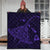 Hawaiian Map Kanaka Manta Ray Polynesian Premium Quilts Purple - AH - Polynesian Pride