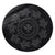 Hawaiian Map Kanaka Turtles Circle Style Gray Polynesian Round Carpet - AH Round Carpet Luxurious Plush - Polynesian Pride