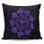 Hawaiian Map Kanaka Turtles Circle Style Purple Polynesian Pillow Covers - AH Pillow Covers Black - Polynesian Pride