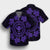 Hawaiian Map Kanaka Turtles Circle Style Purple Polynesian Hawaiian Shirt - AH - Polynesian Pride