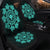 Hawaiian Map Kanaka Turtles Circle Style Turquoise Polynesian Car Seat Covers - AH - Polynesian Pride