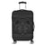 Hawaiian Map Madame Pele Mauna Kea Plumeria Polynesian Luggage Covers Gray AH Black - Polynesian Pride