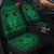 Hawaiian Map Madame Pele Mauna Kea Plumeria Polynesian Car Seat Covers Green AH - Polynesian Pride