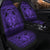 Hawaiian Map Madame Pele Mauna Kea Plumeria Polynesian Car Seat Covers Purple AH - Polynesian Pride