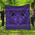 Hawaiian Map Madame Pele Mauna Kea Plumeria Polynesian Premium Quilts Purple AH Black - Polynesian Pride