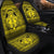 Hawaiian Map Madame Pele Mauna Kea Plumeria Polynesian Car Seat Covers Yellow AH - Polynesian Pride