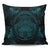 Hawaiian Map Madame Pele Polynesian Pillow Covers Blue AH Pillow Covers Black - Polynesian Pride