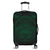 Hawaiian Map Madame Pele Polynesian Luggage Covers Green AH Black - Polynesian Pride