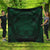 Hawaiian Map Madame Pele Polynesian Premium Quilts Green AH Black - Polynesian Pride