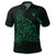 Hawaiian Map Manta Ray Green Polynesian Polo Shirt - Polynesian Pride