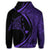 Hawaiian Map Manta Ray Polynesian Hoodie Purple Circle Style - Polynesian Pride