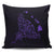 Hawaiian Map Manta Ray Purple Polynesian Pillow Covers - AH Pillow Covers Black - Polynesian Pride