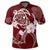 Hawaiian Map Plumeria Turtle Swim Polynesian Polo Shirt - Polynesian Pride