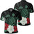 Hawaiian Map Turtle Hibiscus Polynesian Polo Shirt Unisex Black - Polynesian Pride