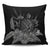 Hawaiian Map Turtle Hibiscus Polynesian Pillow Covers - White - AH Pillow Covers Black - Polynesian Pride