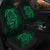 Hawaiian Map Turtle Kanaka Hibiscus Polynesian Car Seat Covers - Green - AH - Polynesian Pride