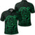 Hawaiian Map Turtle Kanaka Hibiscus Polynesian Polo Shirt Green Unisex Black - Polynesian Pride