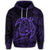 Hawaiian Map Turtle Kanaka Hibiscus Polynesian Hoodie Purple - Polynesian Pride