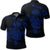 Hawaiian Map Turtle Ohana Hibicus Polynesian Polo Shirt Blue Unisex Black - Polynesian Pride