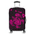 Hawaiian Map Turtle Ohana Hibicus Polynesian Luggage Covers - Pink - AH Black - Polynesian Pride