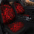 Hawaiian Map Turtle Tattoo Hibiscus Plumeria Polynesian Car Seat Covers - Red - AH - Polynesian Pride