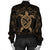 Hawaiian Map Turtle Wave Polynesian Bomber Jacket Gold - AH - Polynesian Pride