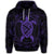 Hawaiian Map Turtle Wave Polynesian Hoodie Purple - Polynesian Pride