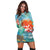 Hawaiian Mermaid Turtle Dolphin Polynesian Hoodie Dress - AH - Polynesian Pride