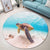 Hawaiian Ocean Picture Round Carpet - AH - Polynesian Pride