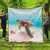 Hawaiian Ocean Picture Premium Quilts - AH Black - Polynesian Pride