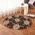 Hawaiian Old School Turtle Round Carpet - AH - Polynesian Pride