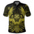 Hawaiian Owl Hibiscus Plumeria Polynesian Polo Shirt Yellow - Polynesian Pride