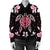 Hawaiian Pinky Turtle Plumeria Bomber Jacket AH - Polynesian Pride