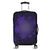 Hawaiian Plumeria Hibiscus Turtle Under Sea Polynesian Luggage Covers Purple AH Black - Polynesian Pride