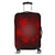 Hawaiian Plumeria Hibiscus Turtle Under Sea Polynesian Luggage Covers Red AH Black - Polynesian Pride