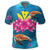 Hawaiian Plumeria Kanaka Turtle Sea Polynesian Polo Shirt - Polynesian Pride