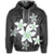 Hawaiian Plumeria Polynesian Hoodie Gray - Polynesian Pride