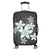 Hawaiian Plumeria Polynesian Luggage Covers - Gray - AH Black - Polynesian Pride