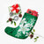 Hawaiian Plumeria Polynesian Christmas Stocking - Green - AH - Polynesian Pride