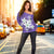 Hawaiian Plumeria Polynesian Women's Off Shoulder Sweater - Purple - AH - Polynesian Pride