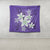 Hawaiian Plumeria Polynesian Tapestry - Purple - AH - Polynesian Pride