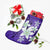 Hawaiian Plumeria Polynesian Christmas Stocking - Purple - AH - Polynesian Pride