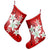 Hawaiian Plumeria Polynesian Christmas Stocking - Red - AH - Polynesian Pride