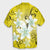 Hawaiian Plumeria Polynesian Hawaiian Shirt - Yellow - AH - Polynesian Pride