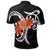 Hawaiian Plumeria Polynesian Orange Polo Shirt - Polynesian Pride